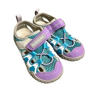 TSUKIHOSHI 2 Strap-Closure Machine Washable Child Sneaker Shoe Wide Toe Box